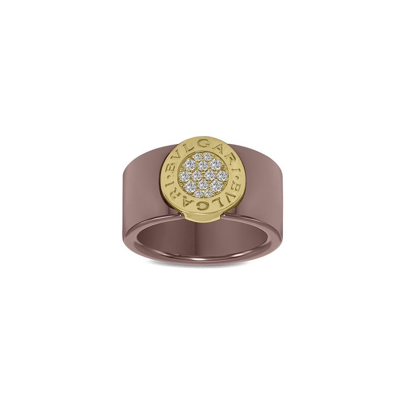 Bulgari 18k 008 Ct Tw Diamond Ring 1783$